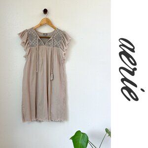 Aerie Boho Tan Dress Size XS